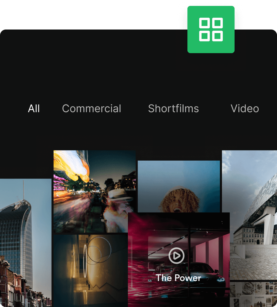 Inspiro PRO portfolio module