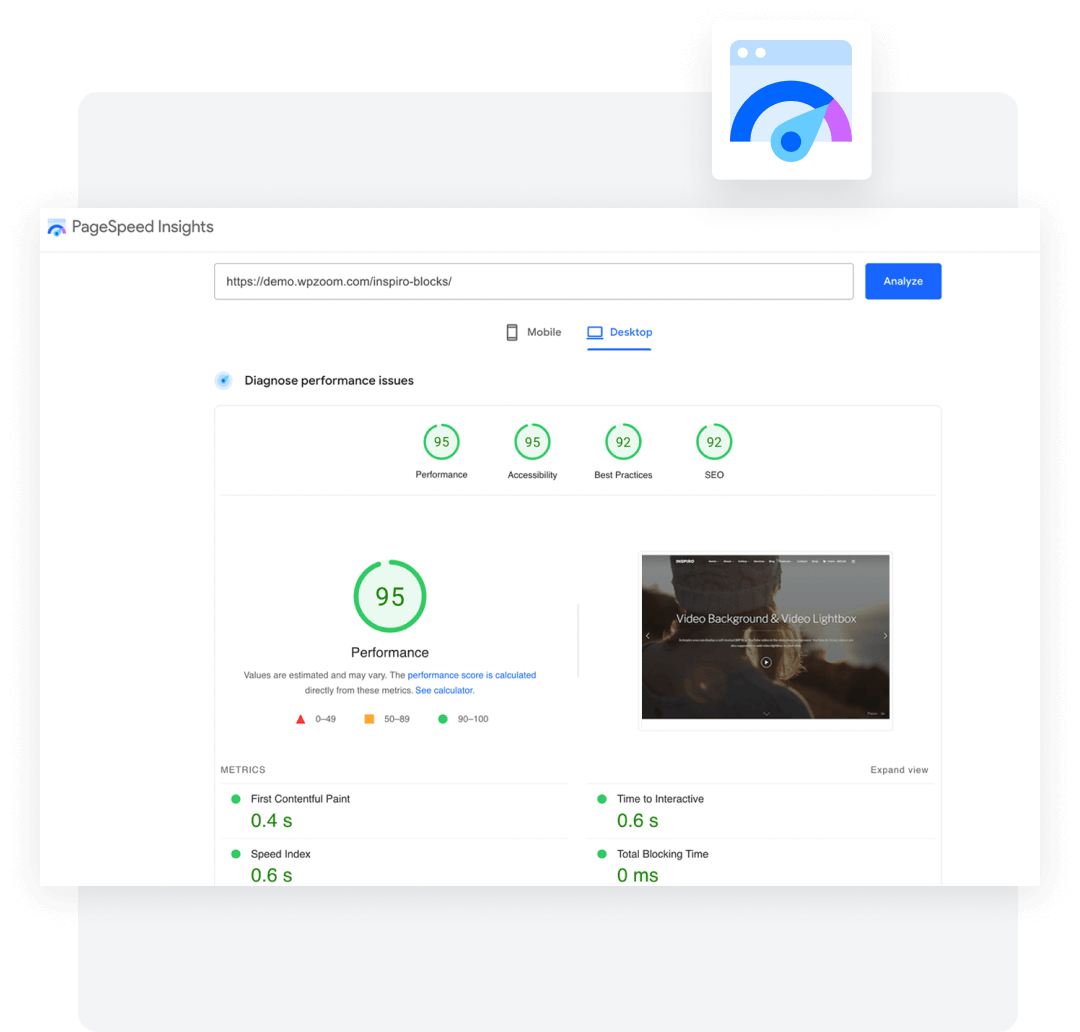 Professional Theme Built for Speed